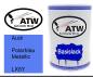 Preview: Audi, Polarblau Metallic, LX5Y: 500ml Lackdose, von ATW Autoteile West.